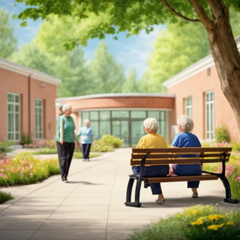 自然の中でリラックスするシニア